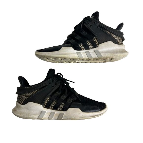 Adidas EQT Support ADV Black Gray Size 5.5 - Picture 2 of 5